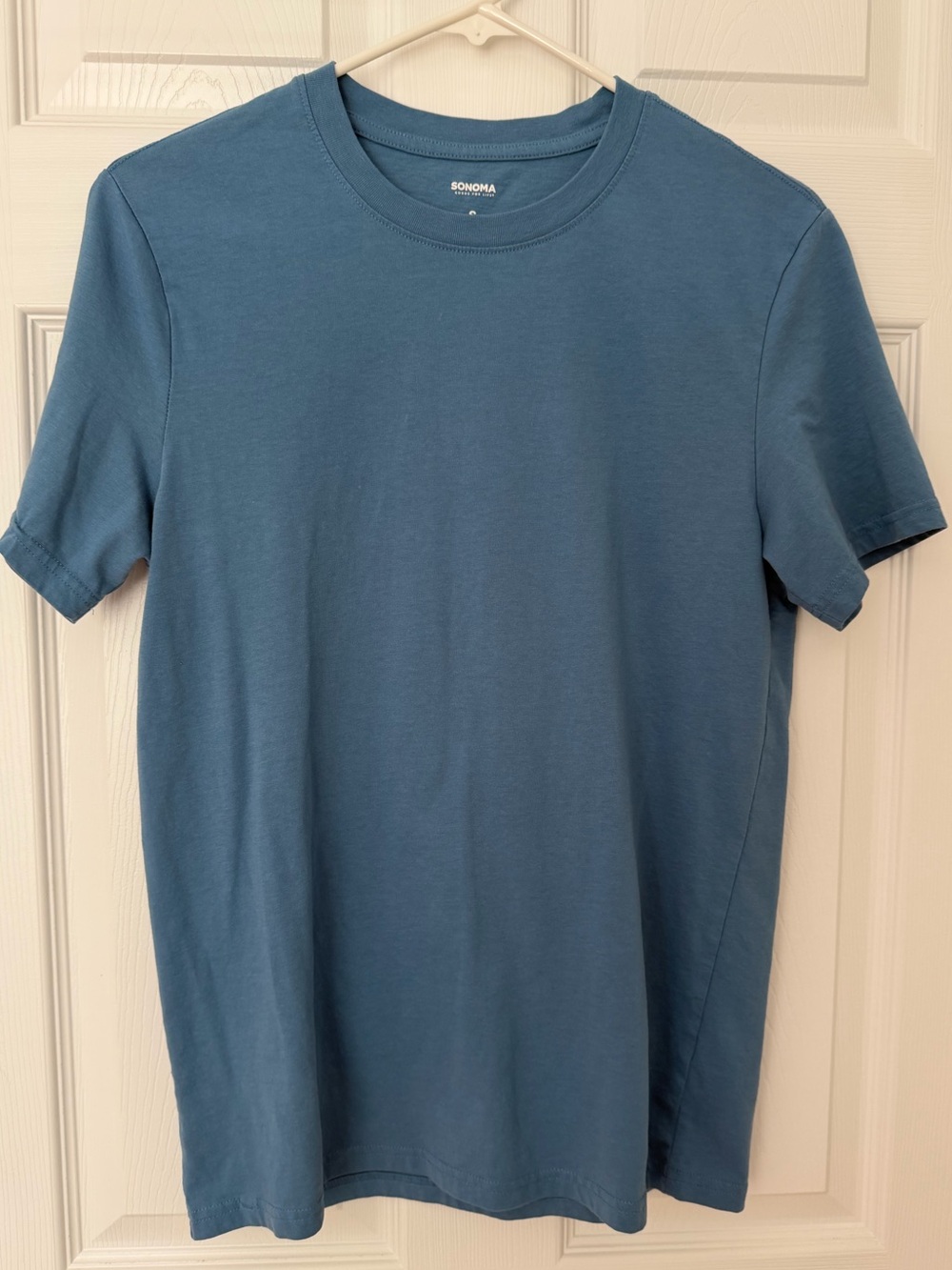 Men’s Sonoma Short Sleeve Tee - Size S - Like New - Gray/Blue
